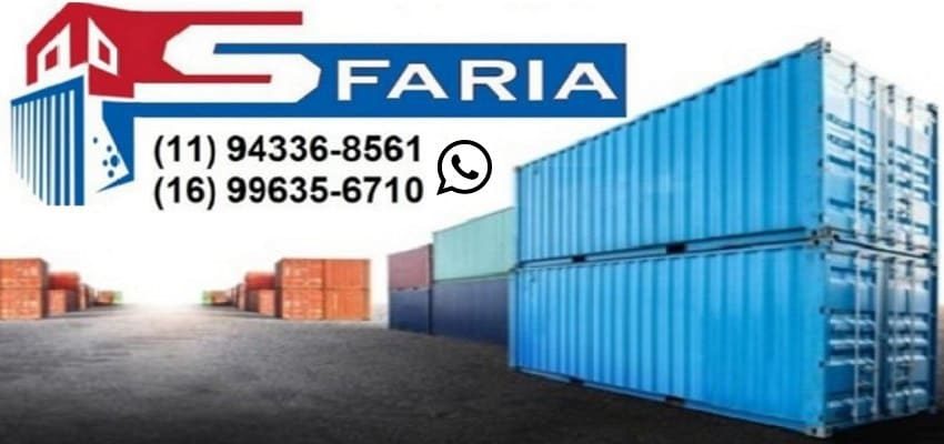 Venda de Container Região de São José do Rio Preto