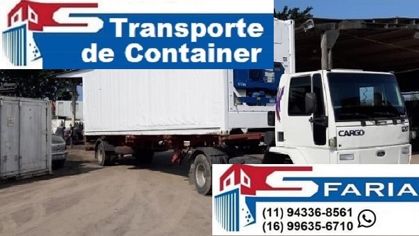 Transporte de containers Santos Cubatão